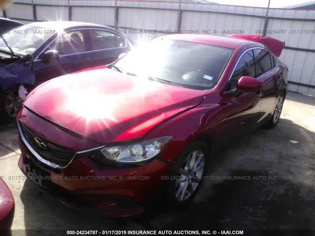 JM1GJ1U60F1169292 - 2015 MAZDA 6 SPORT RED photo 2