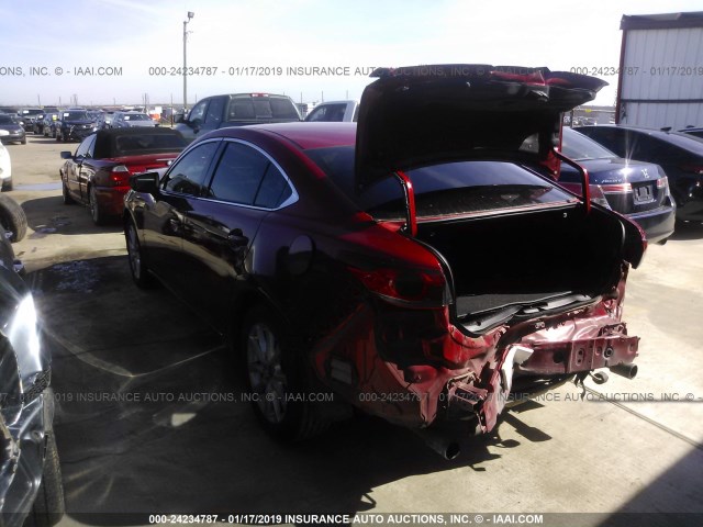 JM1GJ1U60F1169292 - 2015 MAZDA 6 SPORT RED photo 3