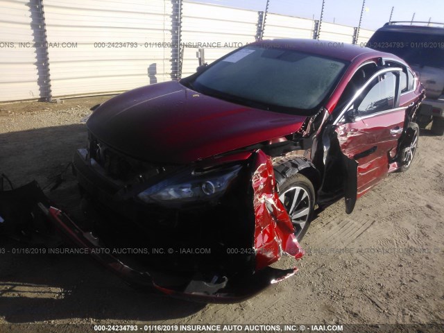 1N4AL3AP2HN323432 - 2017 NISSAN ALTIMA 2.5/S/SV/SL/SR RED photo 6