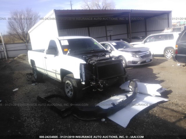 1GCNCNEH3HZ396909 - 2017 CHEVROLET SILVERADO C1500/C1500  LS WHITE photo 1