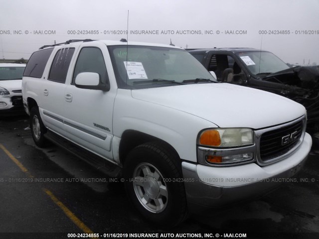 3GKEC16Z94G293315 - 2004 GMC YUKON XL C1500 WHITE photo 1