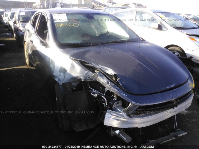 1C3CDFBAXGD720603 - 2016 DODGE DART SXT BLACK photo 1