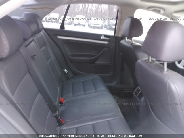 3VWEF71K27M069838 - 2007 VOLKSWAGEN JETTA WOLFSBURG 黑色 照片 8