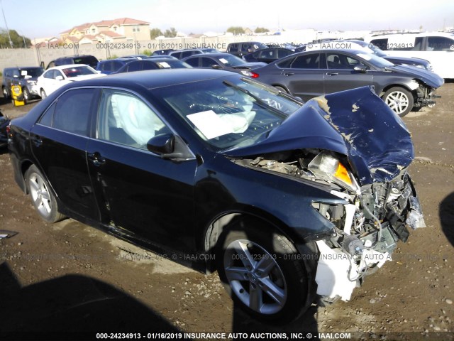 4T1BF1FK7EU343714 - 2014 TOYOTA CAMRY L/SE/LE/XLE 黑色 照片 1