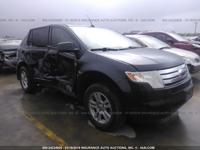 2FMDK3GC2ABA80927 - 2010 FORD EDGE SE BLACK photo 1