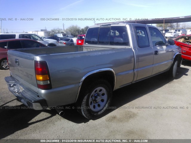 2GCEC19WX11340725 - 2001 CHEVROLET SILVERADO C1500 SILVER photo 4