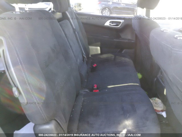 5N1AR2MN5FC620972 - 2015 NISSAN PATHFINDER S/SV/SL/PLATINUM GRAY photo 8