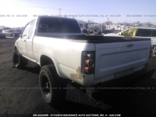 JT4RN13P0K0006777 - 1989 TOYOTA PICKUP 1/2 TON EXTRA LONG WHEELBASE DLX WHITE photo 3