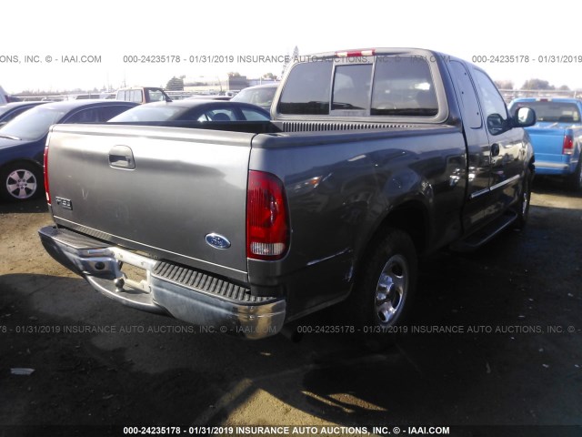 2FTRX17284CA30975 - 2004 FORD F-150 HERITAGE CLASSIC GRAY photo 4