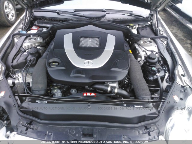 WDBSK71F27F118636 - 2007 MERCEDES-BENZ SL 550 Gümüş foto 10
