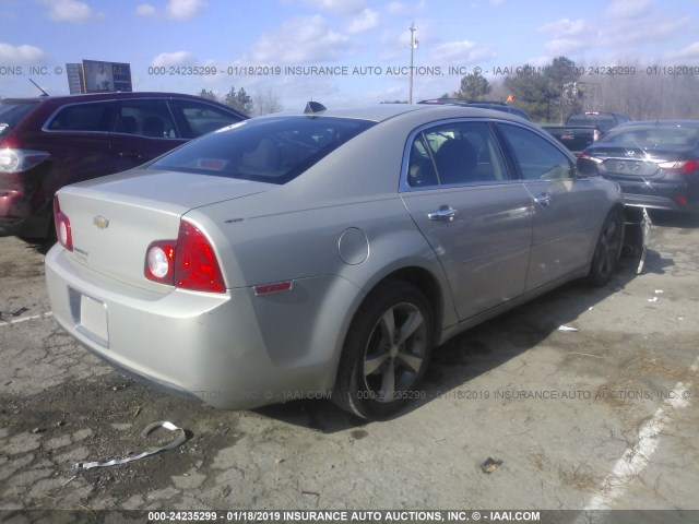1G1ZC5E06CF159118 - 2012 CHEVROLET MALIBU 1LT 棕色 照片 4