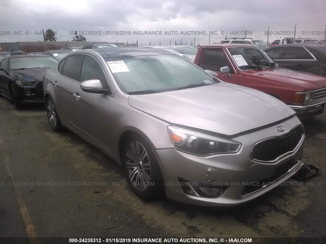 KNALN4D77E5137277 - 2014 KIA CADENZA PREMIUM/LIMITED GOLD photo 1