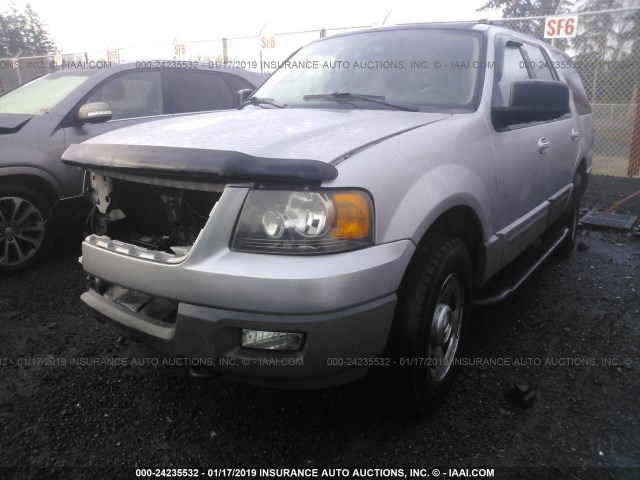 1FMPU16L73LB69781 - 2003 FORD EXPEDITION XLT SILVER photo 2