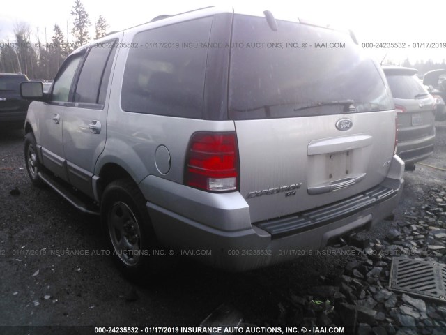 1FMPU16L73LB69781 - 2003 FORD EXPEDITION XLT SILVER photo 3