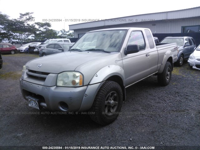 1N6ED26Y04C479444 - 2004 NISSAN FRONTIER KING CAB XE V6 GOLD photo 2