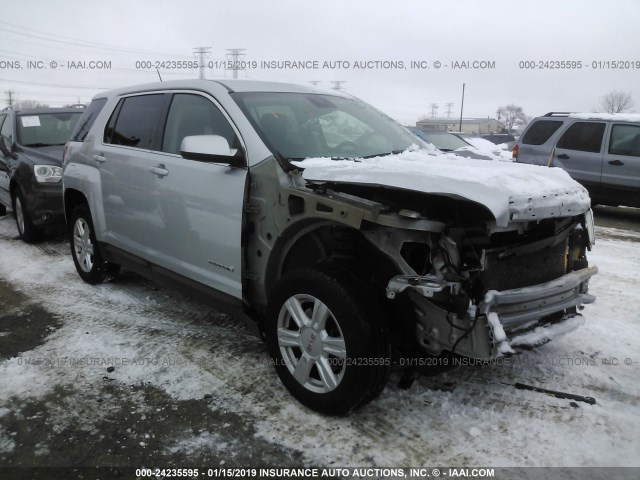 2GKALMEK3E6260778 - 2014 GMC TERRAIN SLE SILVER photo 1