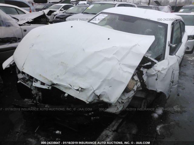 2C3CDXAT3CH205285 - 2012 DODGE CHARGER POLICE WHITE photo 6