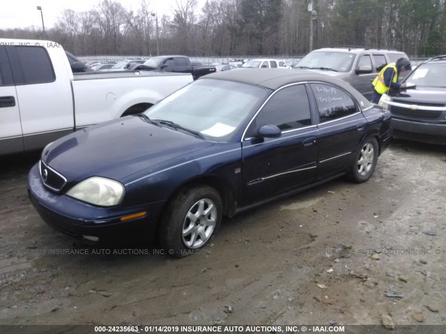 1MEFM55S41A615537 - 2001 MERCURY SABLE LS PREMIUM BLUE photo 2