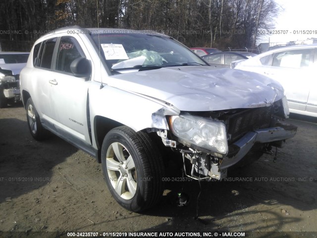 1J4NF1FB9BD197095 - 2011 JEEP COMPASS SPORT SILVER photo 1