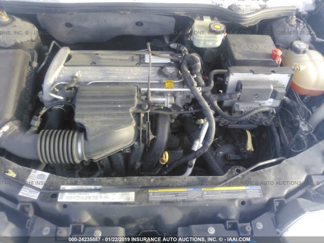 1G8AL52F04Z108950 - 2004 SATURN ION LEVEL 3 BLUE photo 10