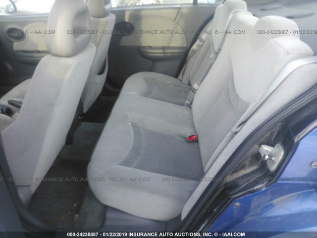 1G8AL52F04Z108950 - 2004 SATURN ION LEVEL 3 BLUE photo 8
