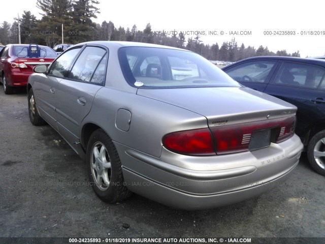 2G4WB55K411177521 - 2001 BUICK REGAL LS GOLD photo 3