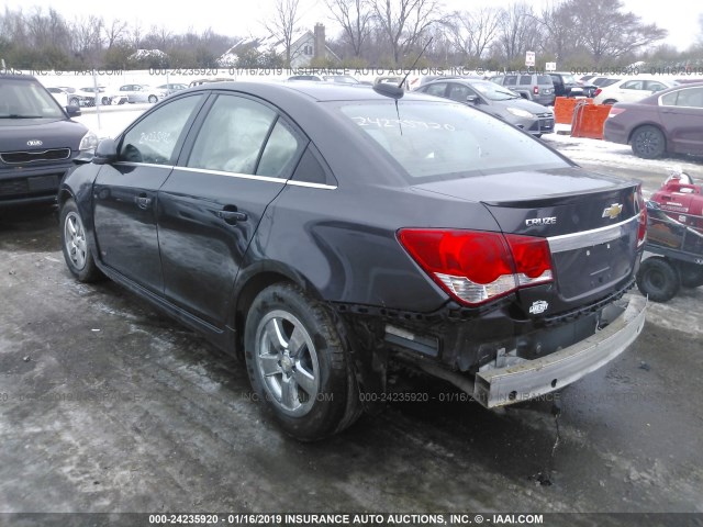 1G1PE5SB6G7153892 - 2016 CHEVROLET CRUZE LIMITED LT BLACK photo 3