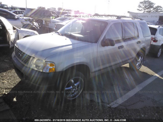 1FMZU62K94UB18958 - 2004 FORD EXPLORER XLS/XLS SPORT SILVER photo 2