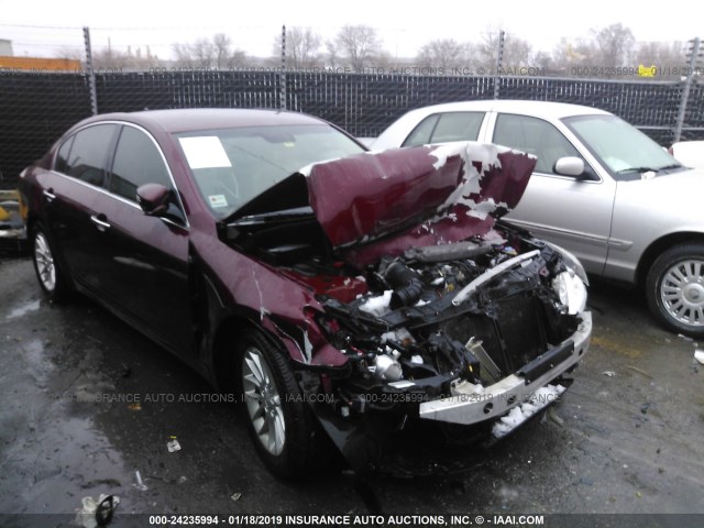 KMHGC4DE4BU135847 - 2011 HYUNDAI GENESIS 3.8L MAROON photo 1