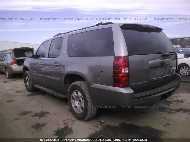 1GNFC160X7J161806 - 2007 CHEVROLET SUBURBAN C1500 GRAY photo 3