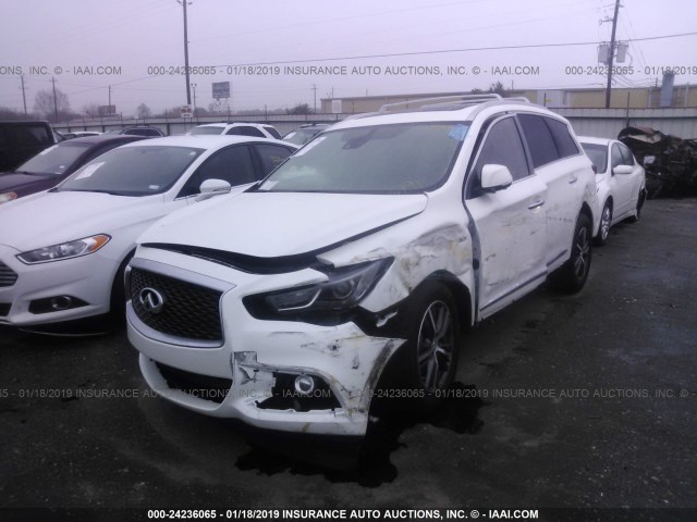 5N1DL0MN4KC526191 - 2019 INFINITI QX60 LUXE/PURE WHITE photo 2