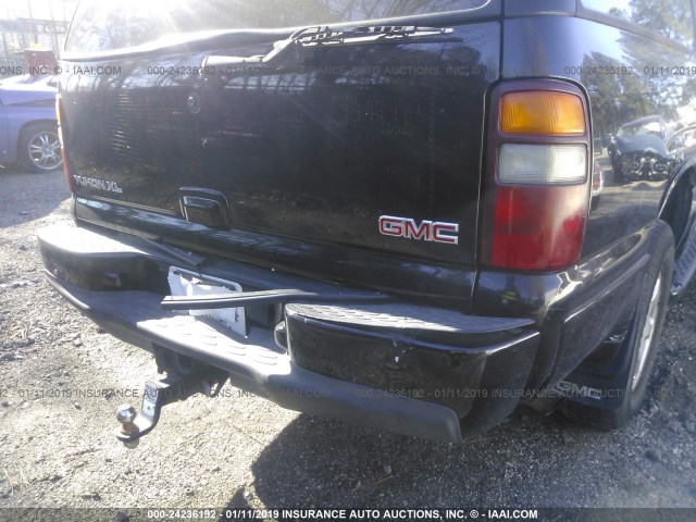 1GKFK66U83J184298 - 2003 GMC YUKON XL DENALI BLACK photo 6