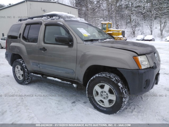 5N1AN08WX5C655928 - 2005 NISSAN XTERRA BEIGE photo 1