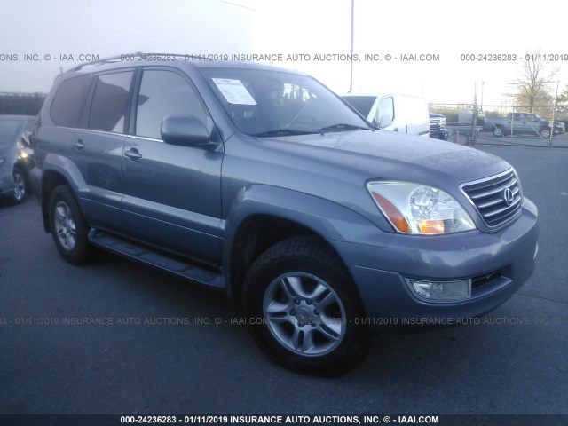 JTJBT20X440064943 - 2004 LEXUS GX GRAY photo 1