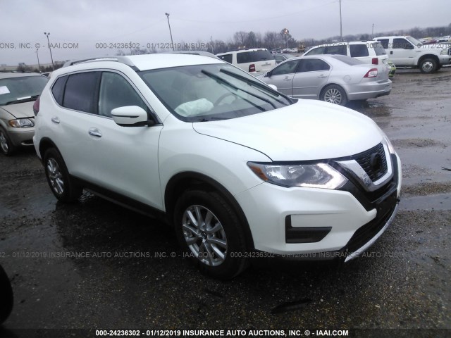 5N1AT2MT9KC705257 - 2019 NISSAN ROGUE WHITE photo 1