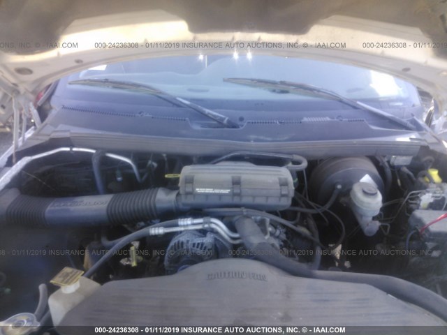 3B7HF13Z5YM200544 - 2000 DODGE RAM 1500 BLACK photo 10