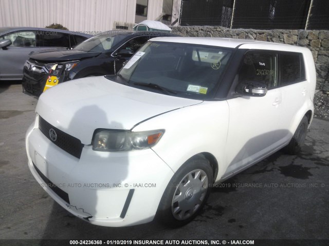 JTLZE4FE5A1102719 - 2010 TOYOTA SCION XB Ақ фото 2