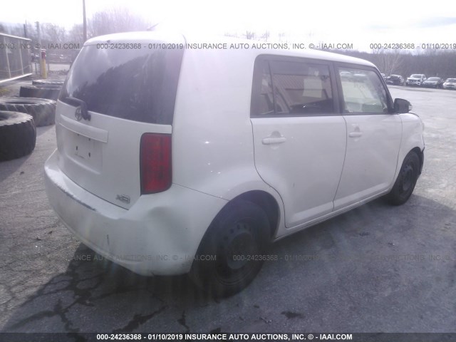 JTLZE4FE5A1102719 - 2010 TOYOTA SCION XB Ақ фото 4