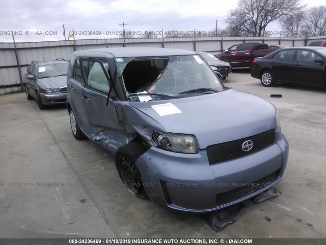 JTLZE4FE4A1100623 - 2010 TOYOTA SCION XB BLUE photo 1