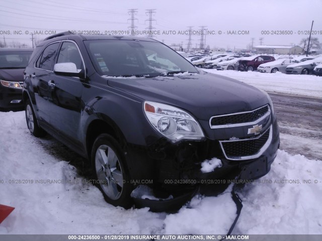 2GNALBEK7E6233753 - 2014 CHEVROLET EQUINOX LT GRAY photo 1