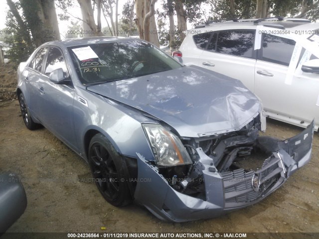 1G6DV57V880146954 - 2008 CADILLAC CTS HI FEATURE V6 Light Blue photo 1