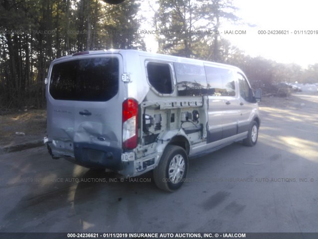 1FBZX2ZM0GKB11347 - 2016 FORD TRANSIT T-350 SILVER photo 4