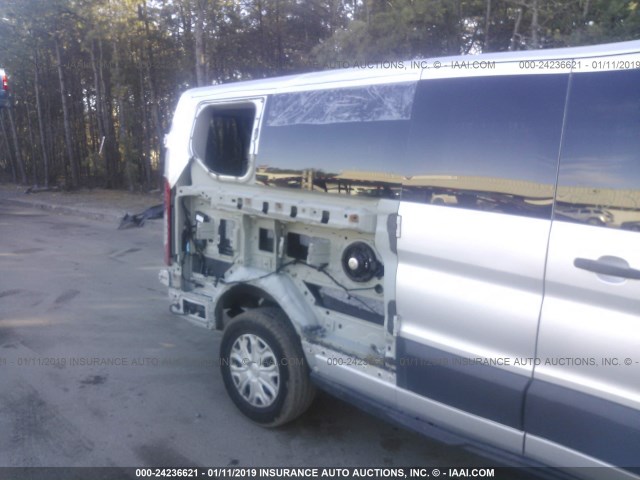 1FBZX2ZM0GKB11347 - 2016 FORD TRANSIT T-350 SILVER photo 6