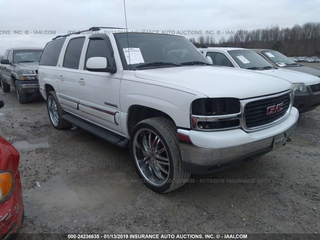 3GKFK16T71G269951 - 2001 GMC YUKON XL K1500 WHITE photo 1