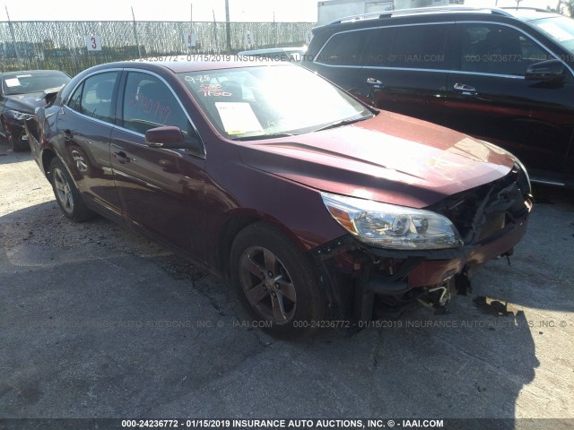 1G11C5SL8FF147925 - 2015 CHEVROLET MALIBU 1LT RED photo 1