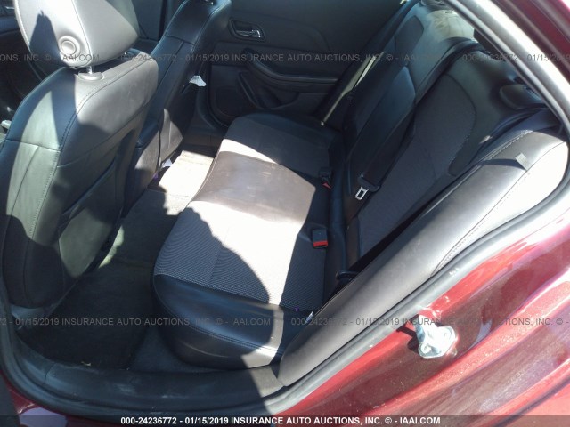 1G11C5SL8FF147925 - 2015 CHEVROLET MALIBU 1LT RED photo 8