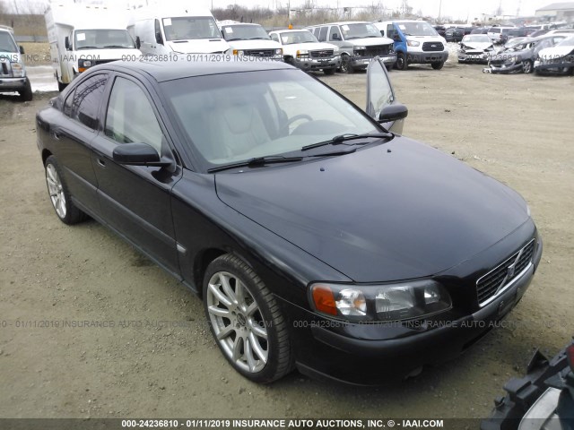 YV1RS61T842361428 - 2004 VOLVO S60 BLACK photo 1