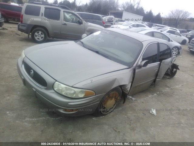 1G4HR54K61U301413 - 2001 BUICK LESABRE LIMITED GOLD photo 2