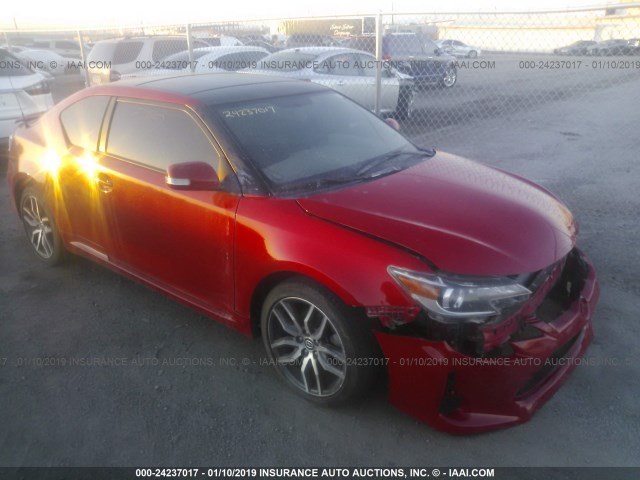 JTKJF5C78F3093892 - 2015 TOYOTA SCION TC Qırmızı foto 1