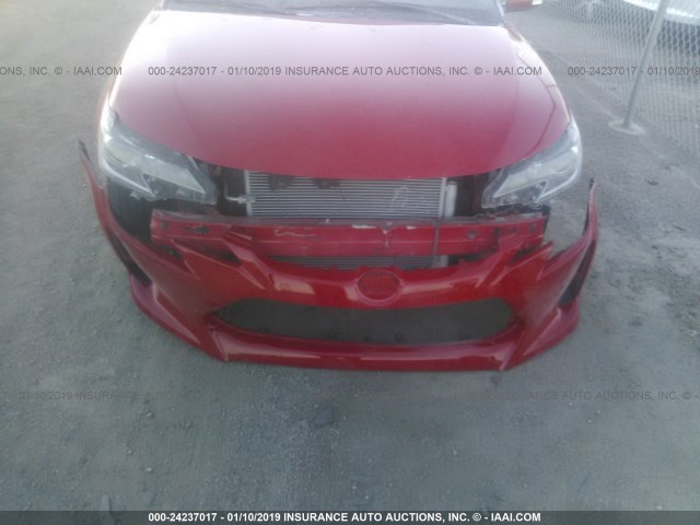 JTKJF5C78F3093892 - 2015 TOYOTA SCION TC Qırmızı foto 6